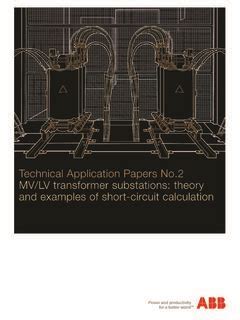 mv and lv switchgear|Technical Application Papers No.2 MV/LV transformer .